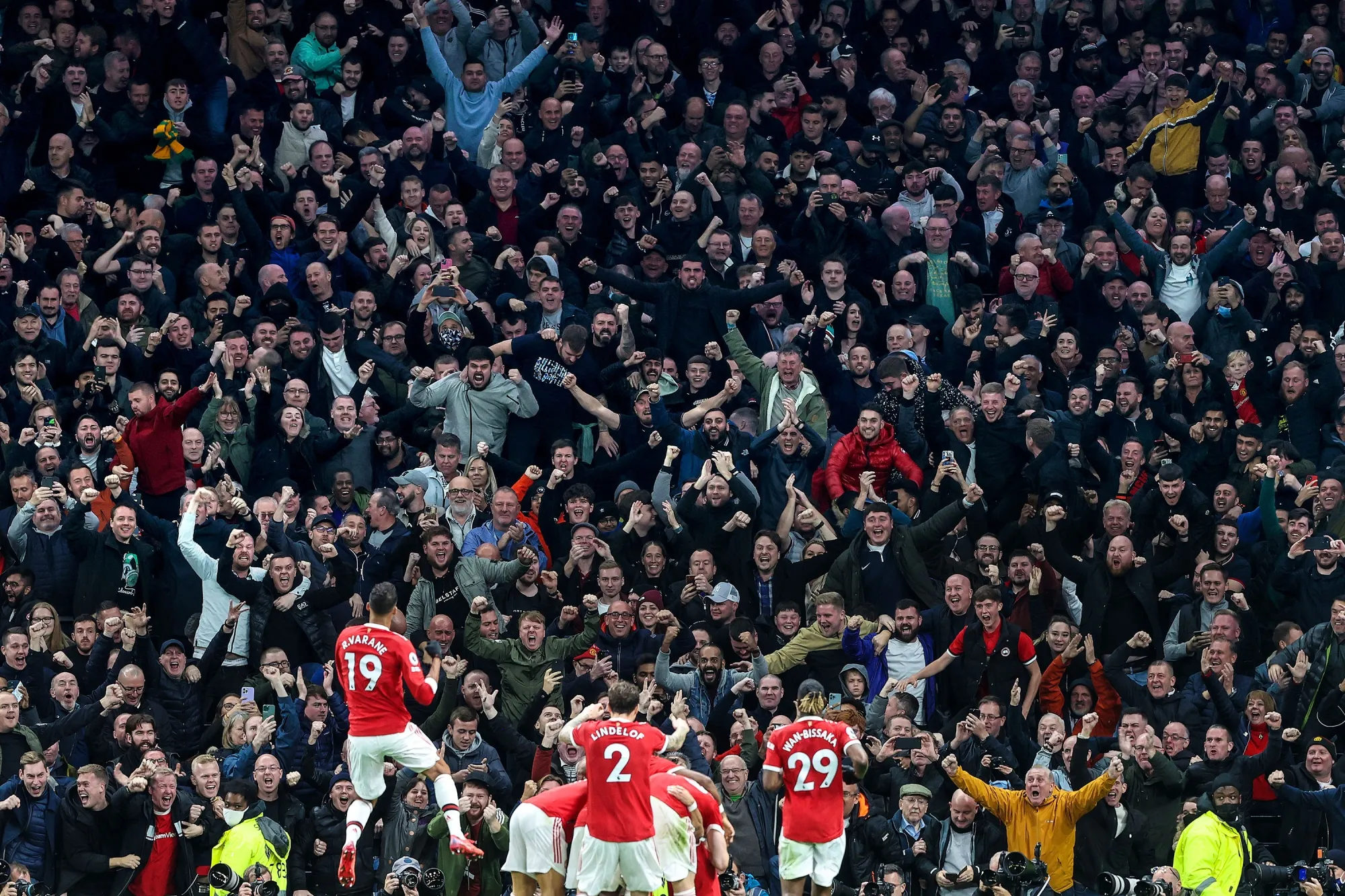 Football Fans In Stadium